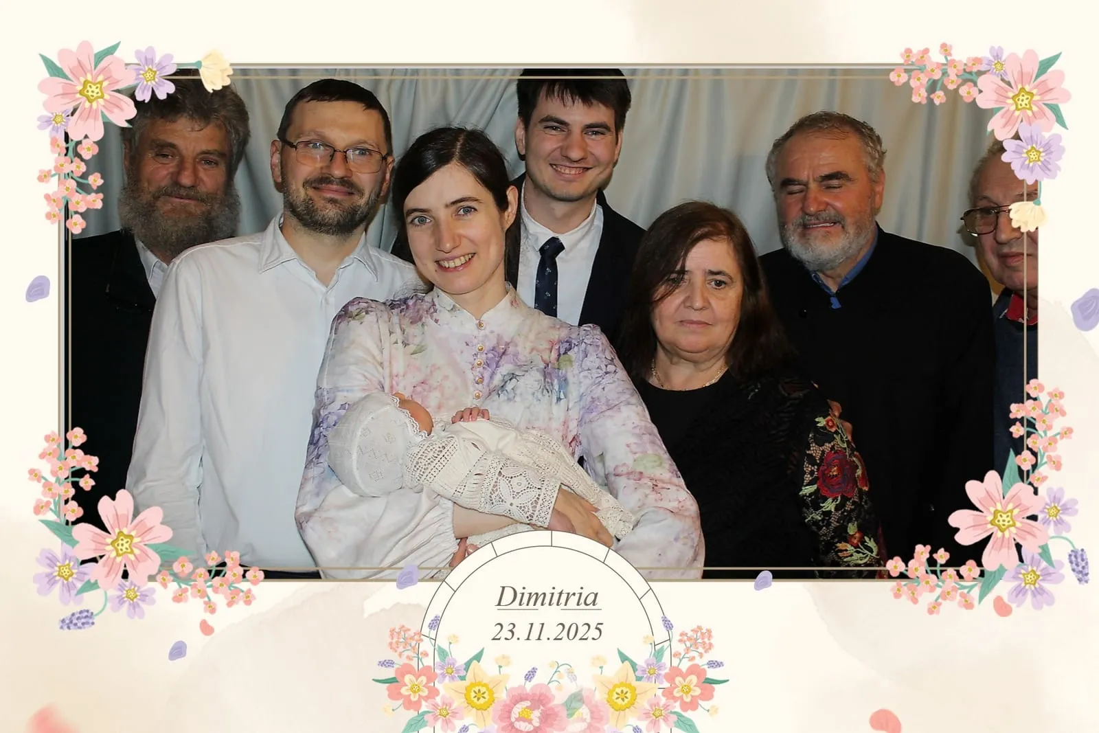 Colaj de fotografii printat pe loc la eveniment