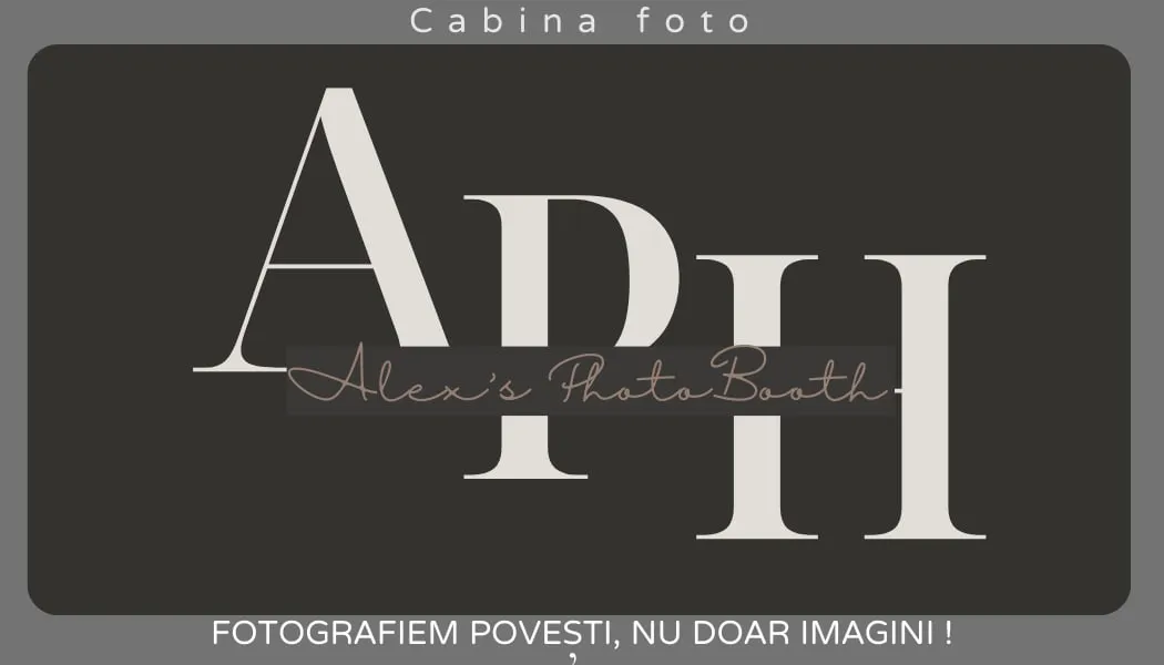 Fața cărții de vizită, cu monogramul APB